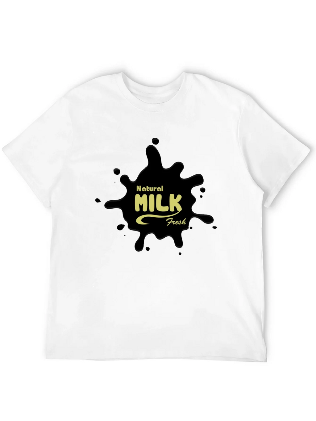 Natural Milk Fresh Graphic Tee - Black product image 1