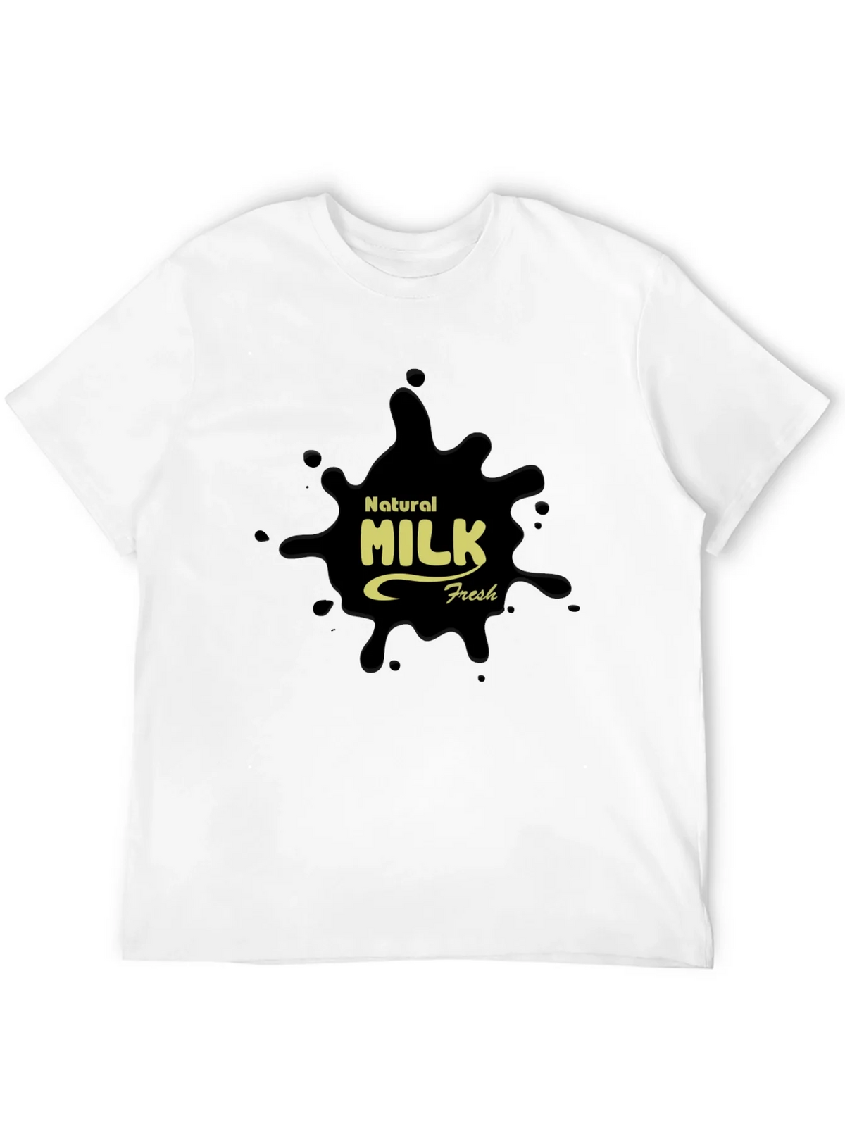 Natural Milk Fresh Graphic Tee - Black product image 1