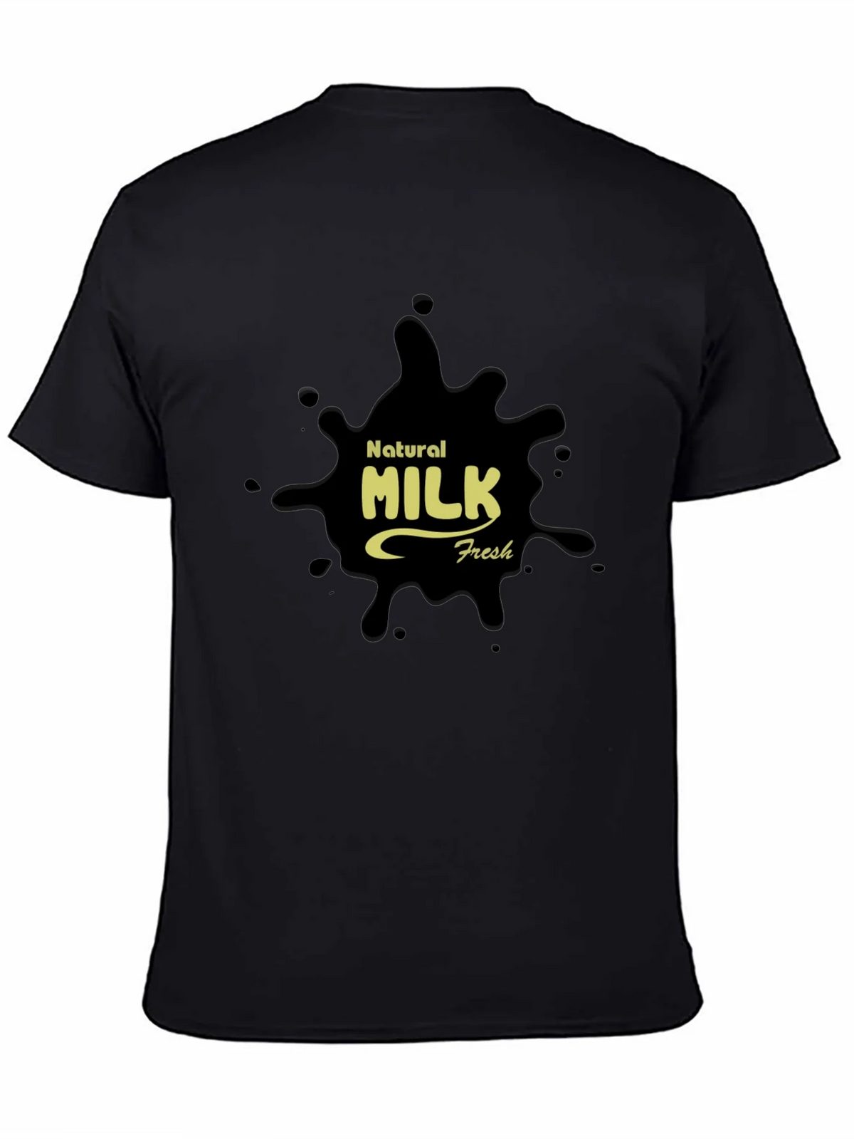 Natural Milk Fresh Graphic Tee - Black product image 4