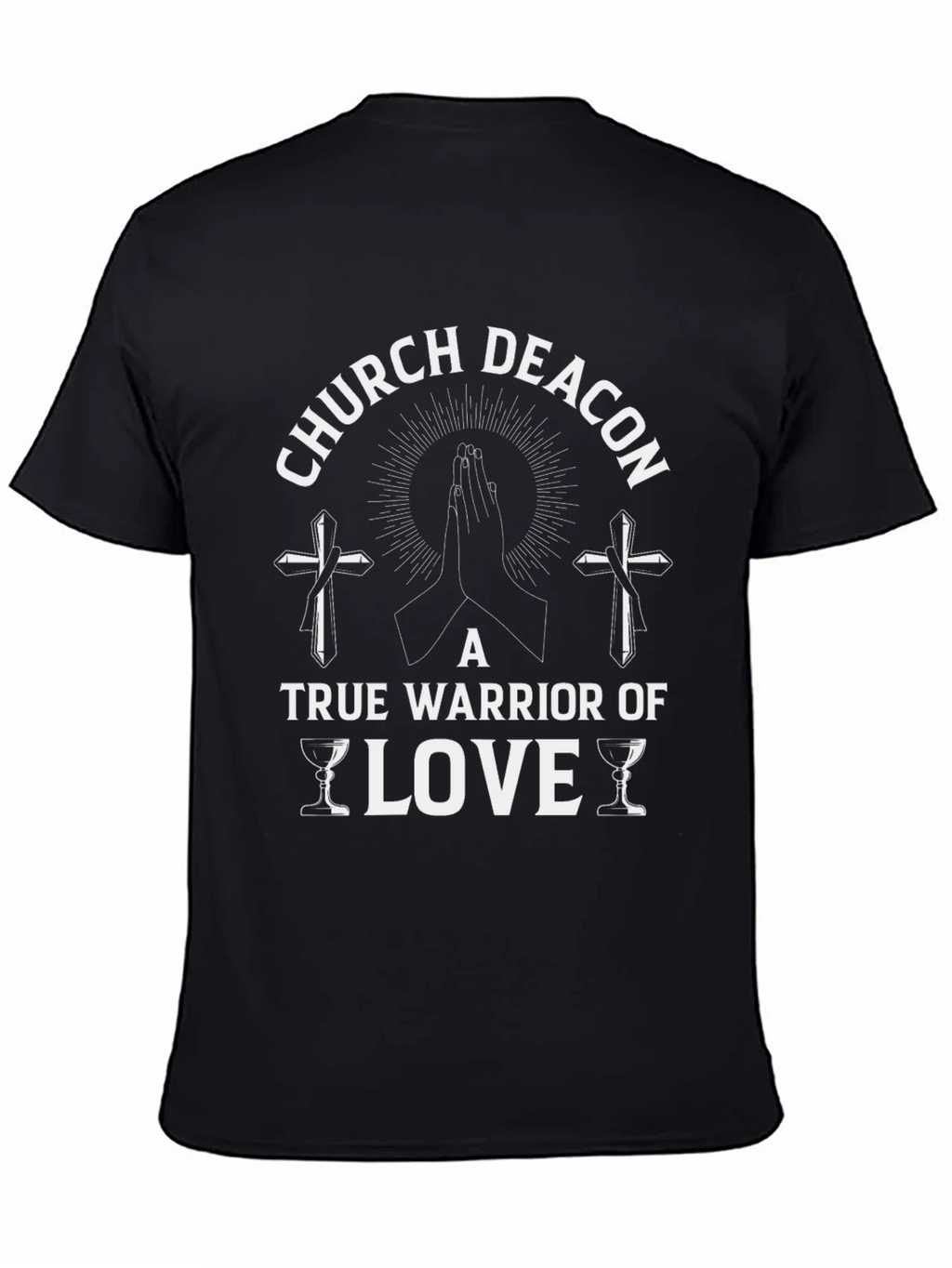 Church Deacon Warrior of Love T-Shirt product image 3
