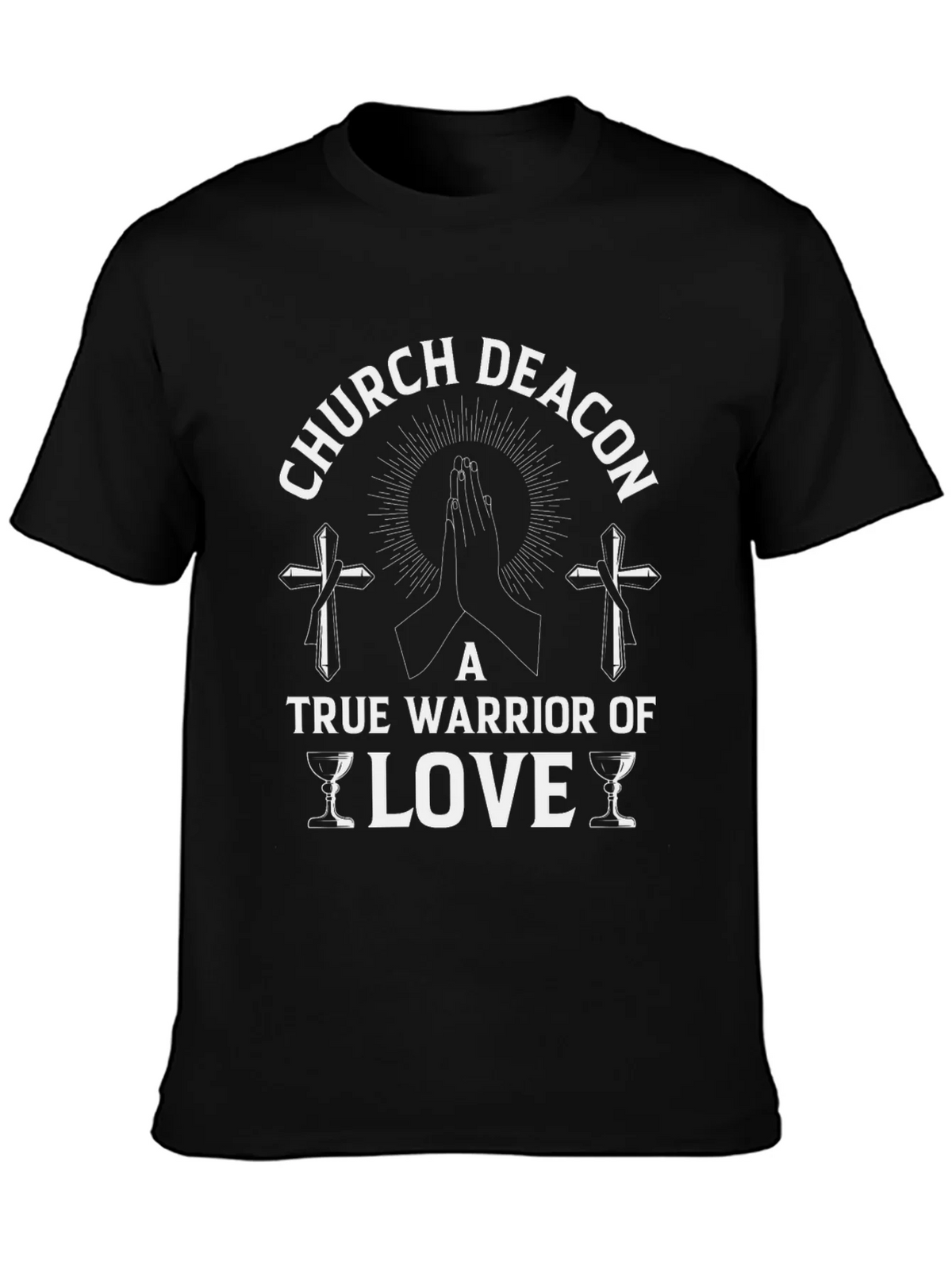 Church Deacon Warrior of Love T-Shirt product image 2
