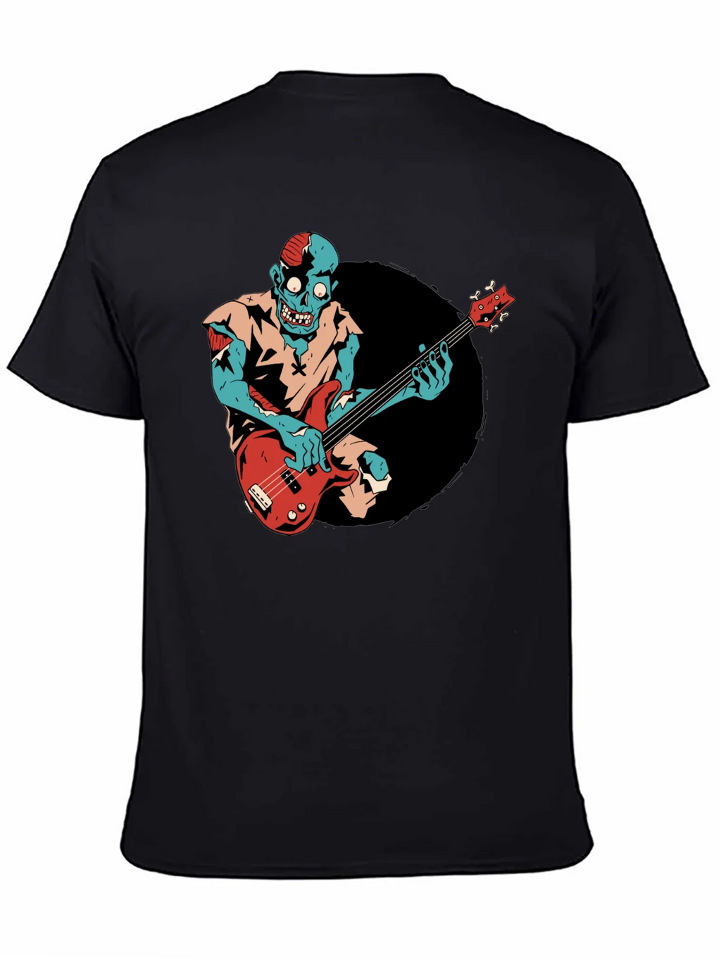 Zombie Bassist Graphic Tee product image 7