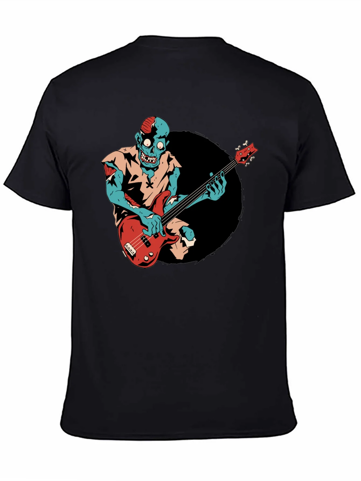 Zombie Bassist Graphic Tee product image 7