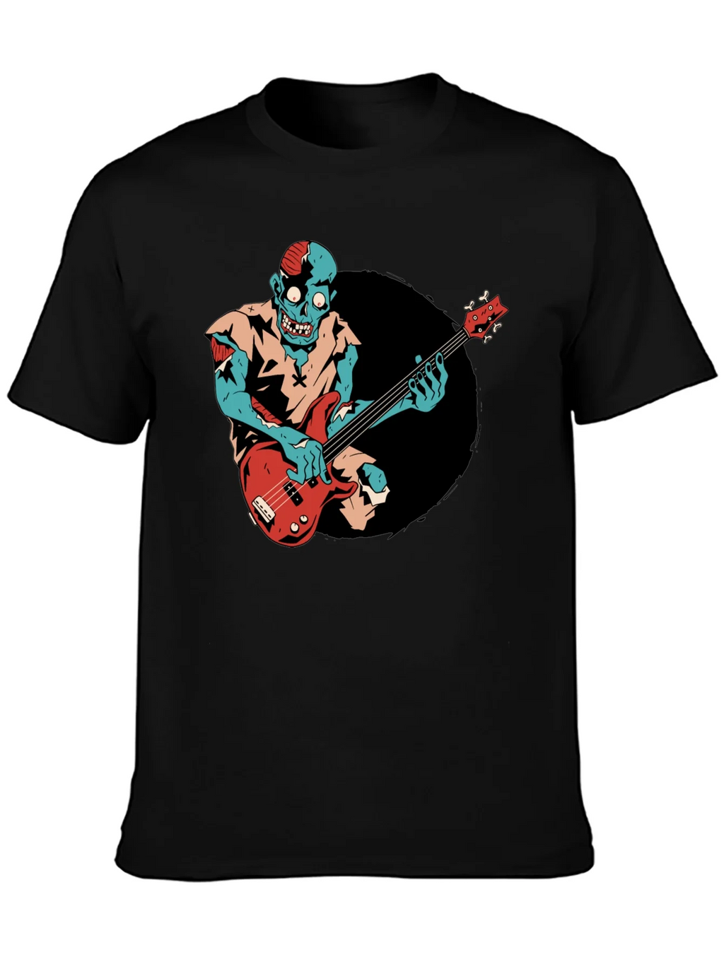 Zombie Bassist Graphic Tee product image 6