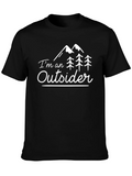 Im an Outsider Graphic Tee - Nature Lover Shirt product image 1
