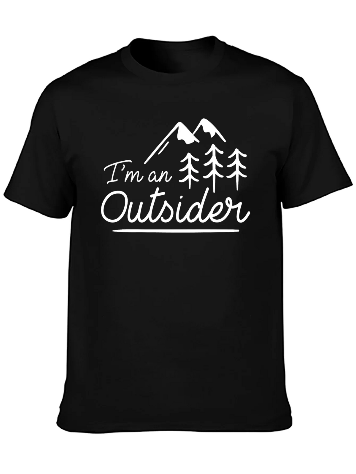 Im an Outsider Graphic Tee - Nature Lover Shirt product image 1