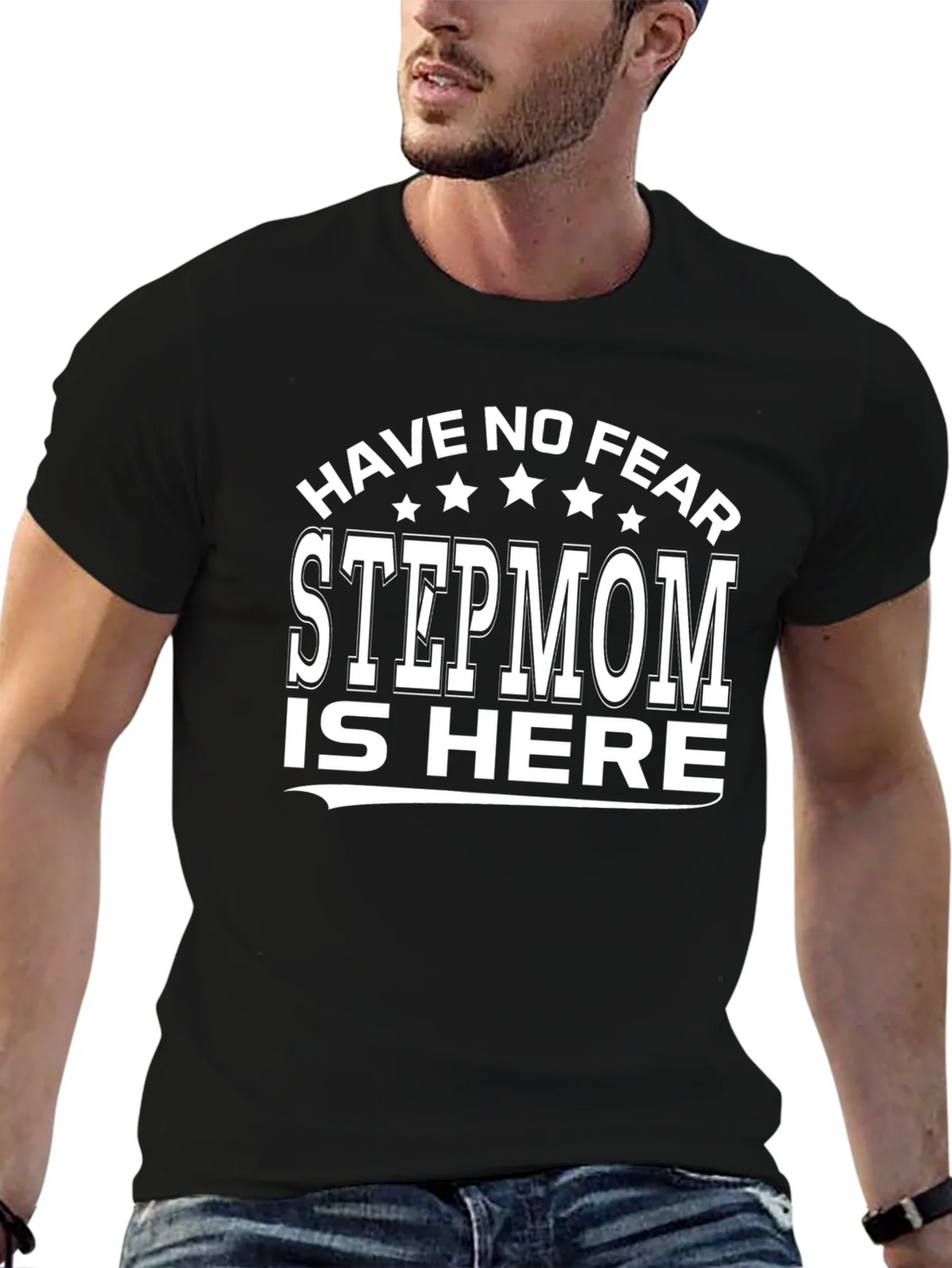 Have No Fear Stepmom is Here Graphic Tee product image 9