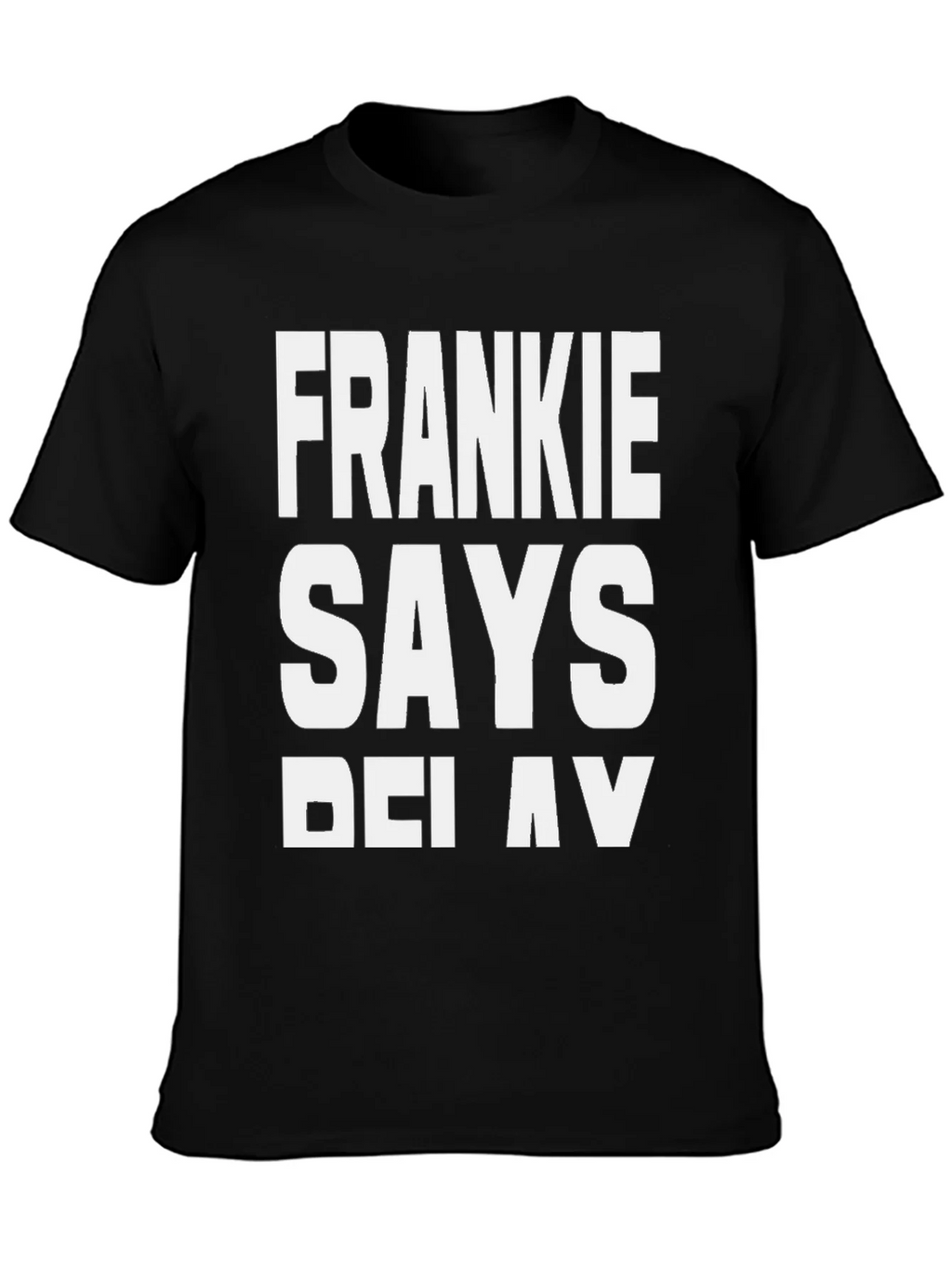 Frankie Says Relax Black T-Shirt - Classic Retro Style product image 6