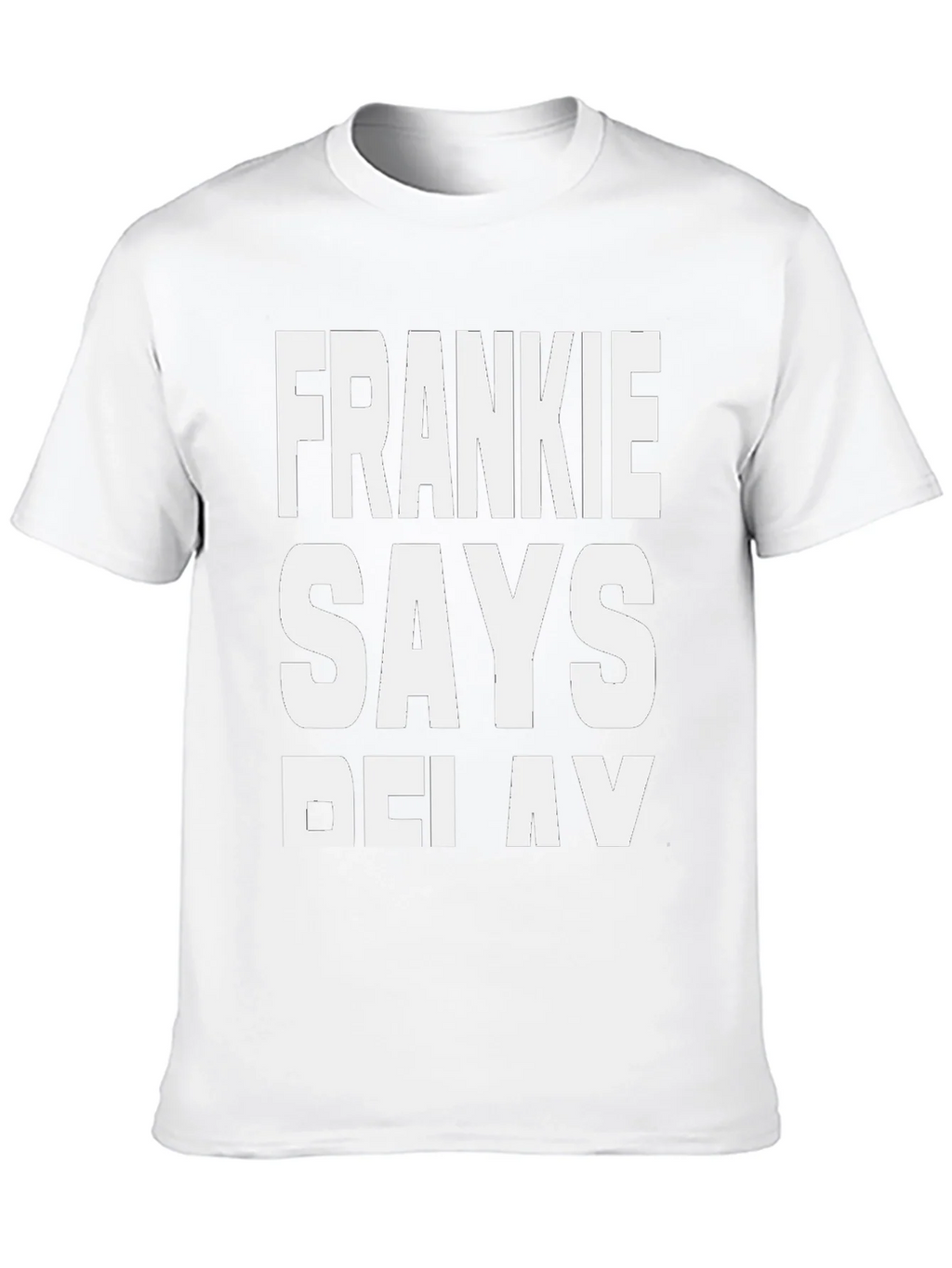 Frankie Says Relax Black T-Shirt - Classic Retro Style product image 12