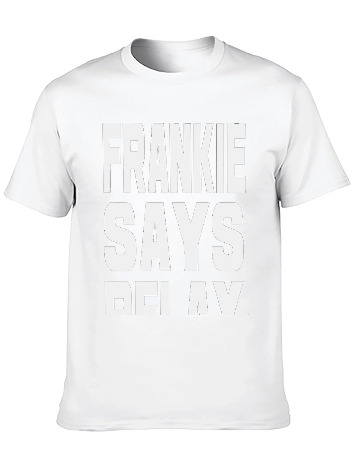 Frankie Says Relax Black T-Shirt - Classic Retro Style product image 12