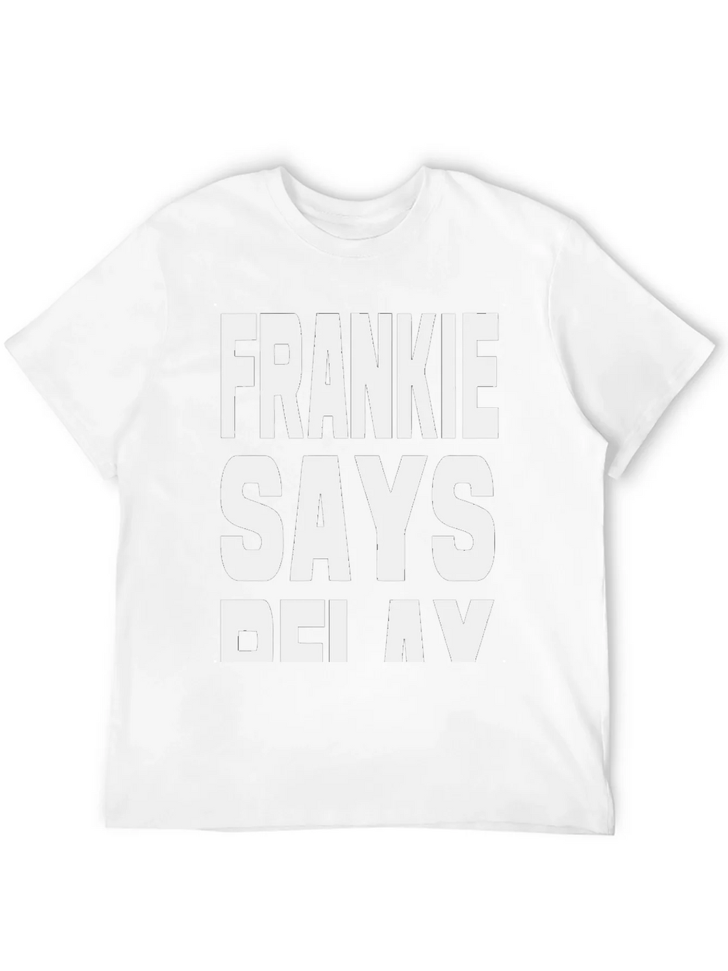 Frankie Says Relax Black T-Shirt - Classic Retro Style product image 3