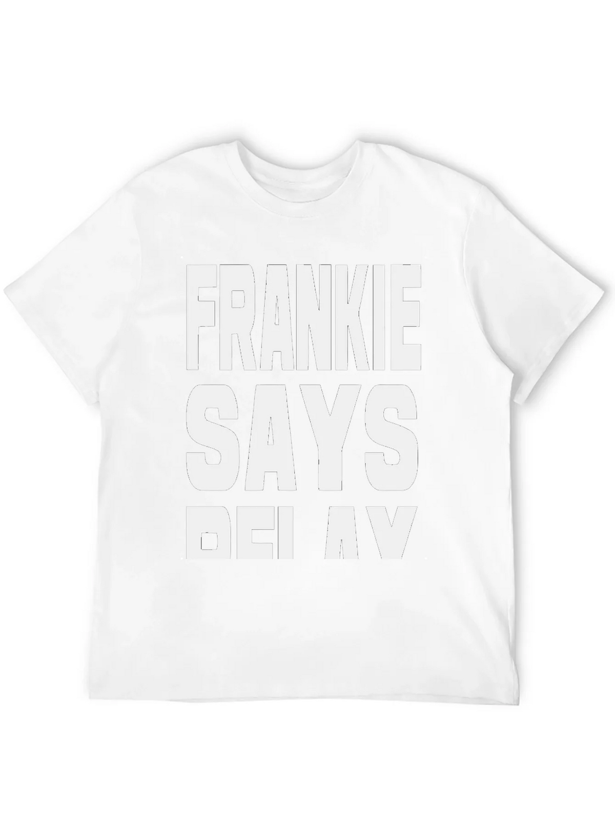 Frankie Says Relax Black T-Shirt - Classic Retro Style product image 3