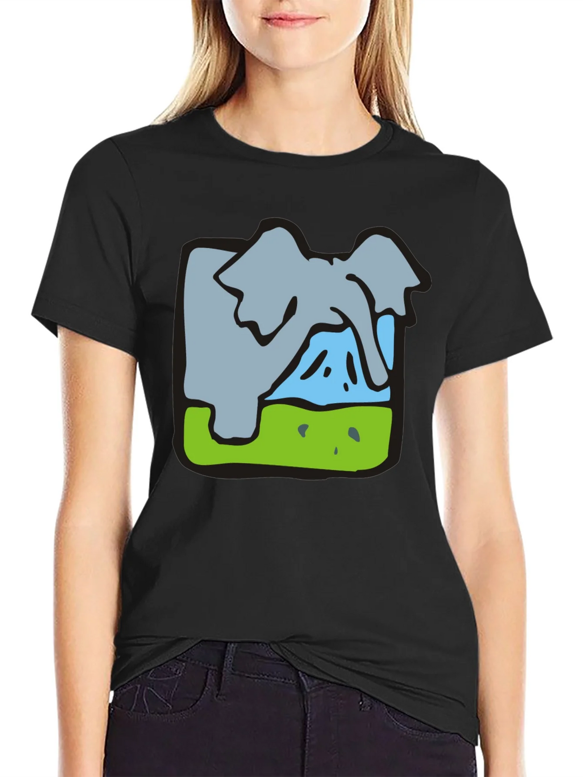 Elephant Graphic Tee - Soft Cotton Blend product image 5