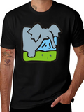 Elephant Graphic Tee - Soft Cotton Blend product image 1