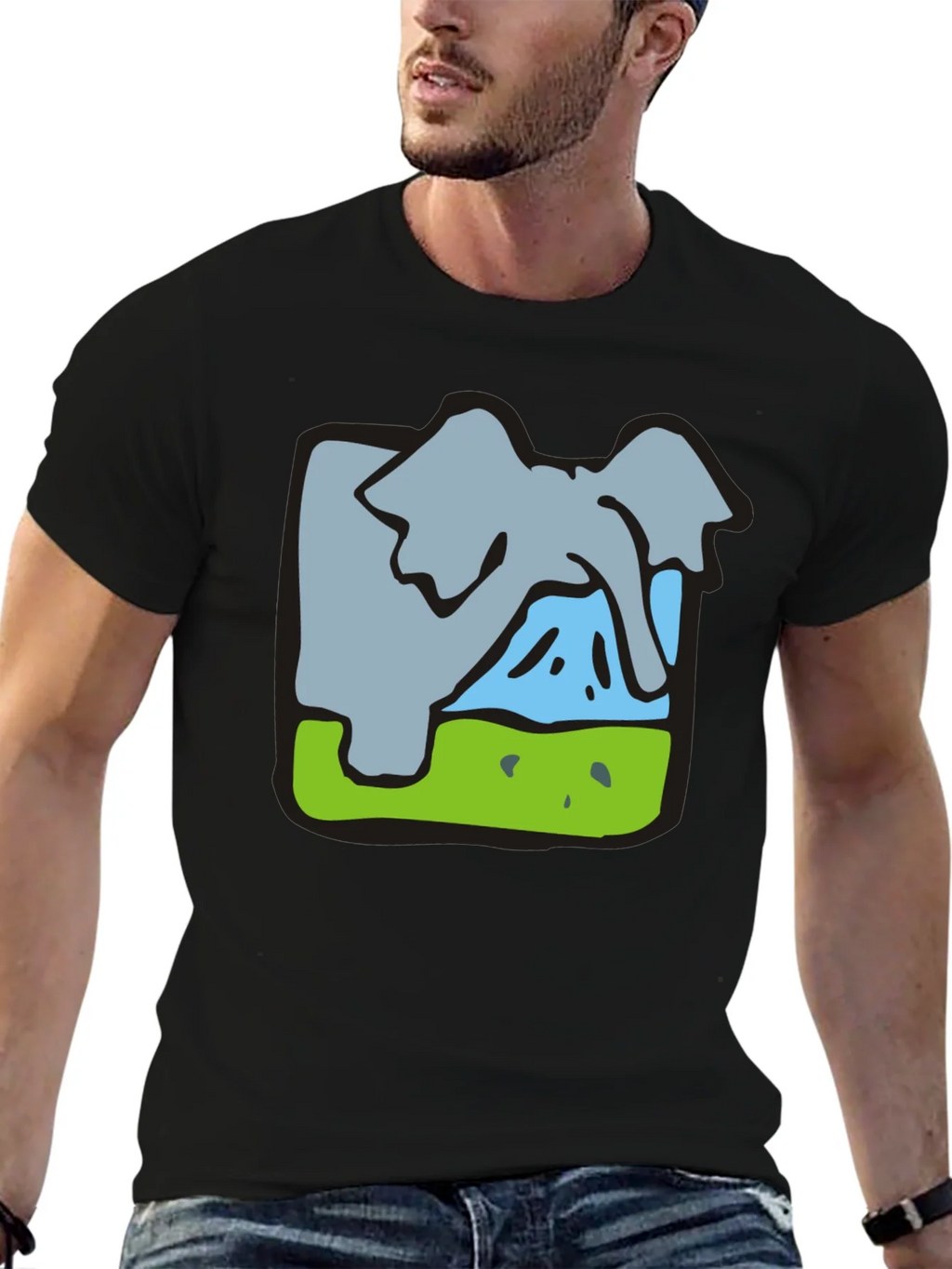 Elephant Graphic Tee - Soft Cotton Blend product image 8