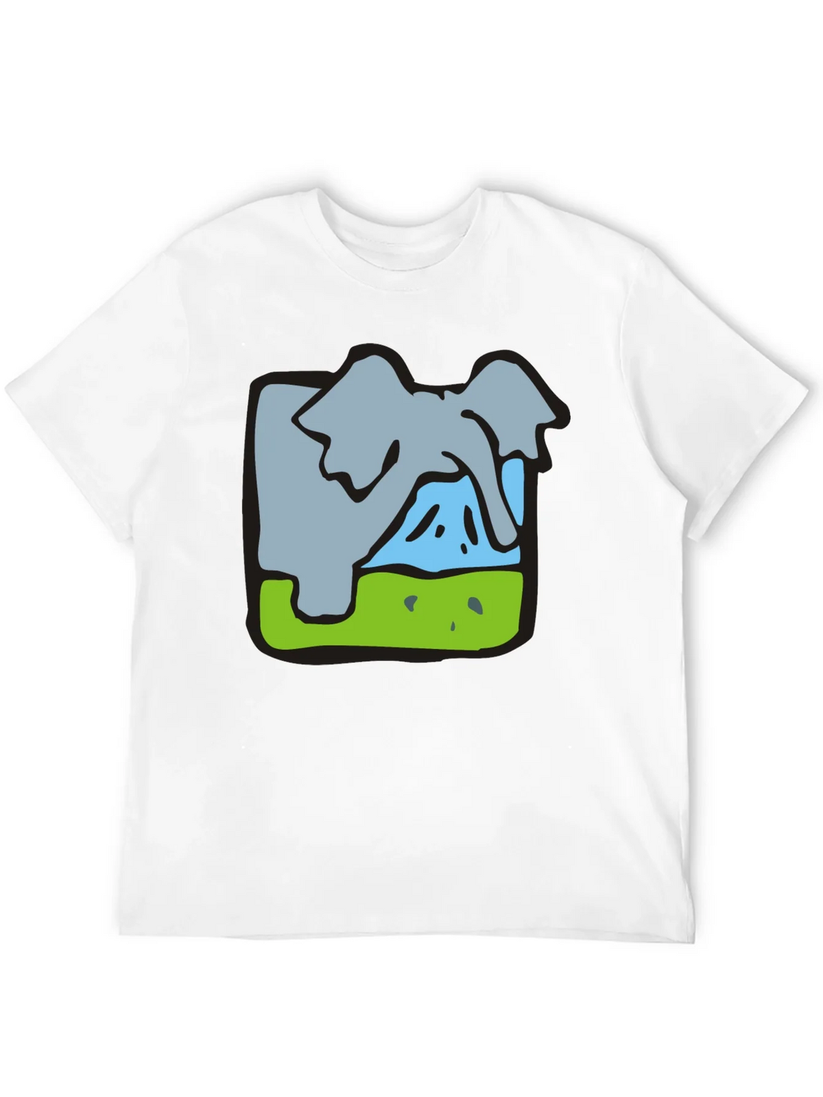 Elephant Graphic Tee - Soft Cotton Blend product image 3