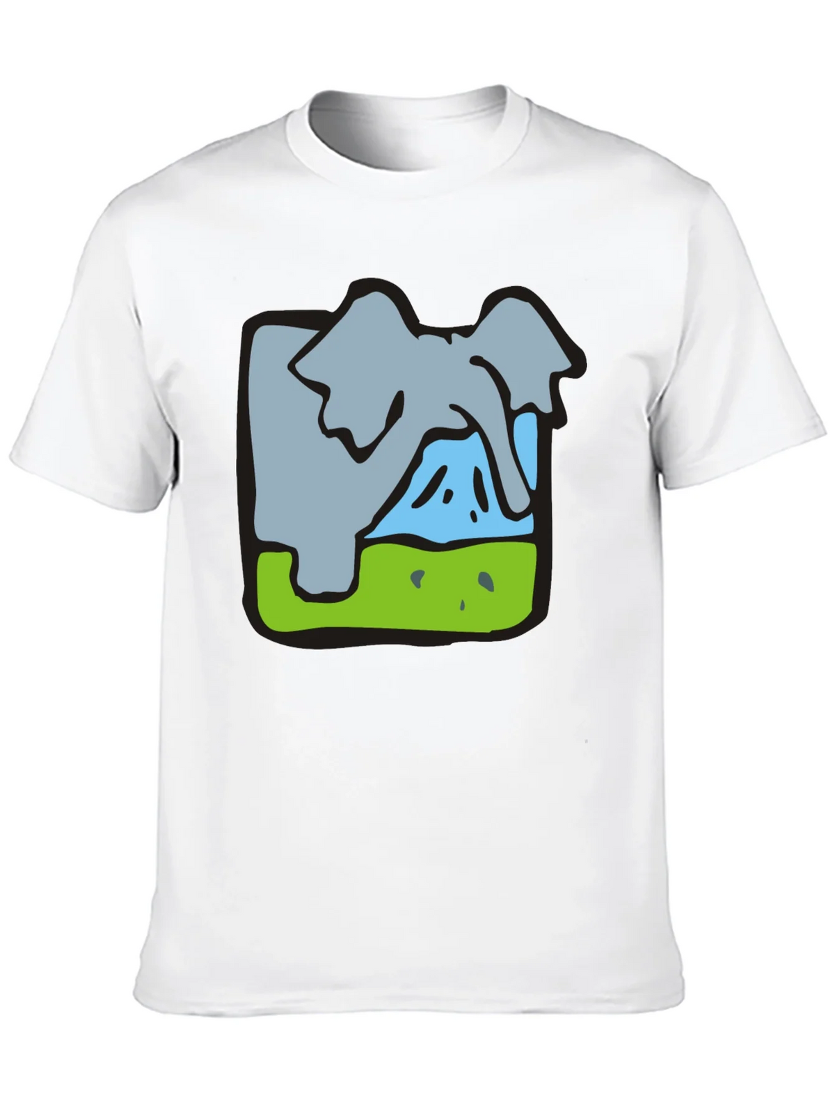 Elephant Graphic Tee - Soft Cotton Blend product image 10