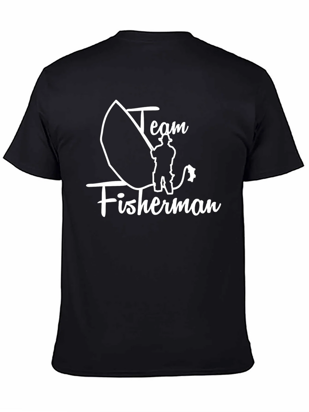 Team Fisherman Black Cotton Tee product image 7