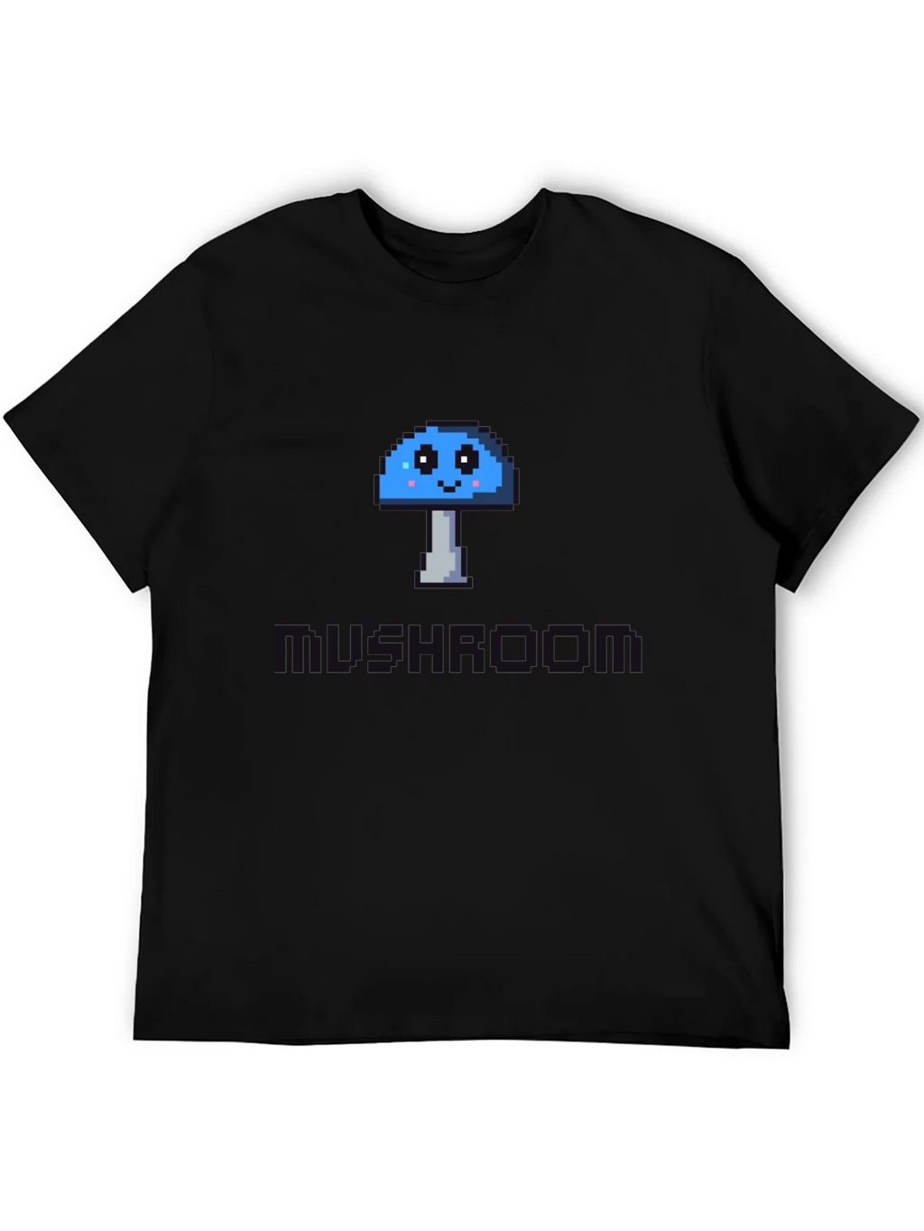 Pixel Mushroom Graphic Tee - Unisex Cotton Blend product image 8