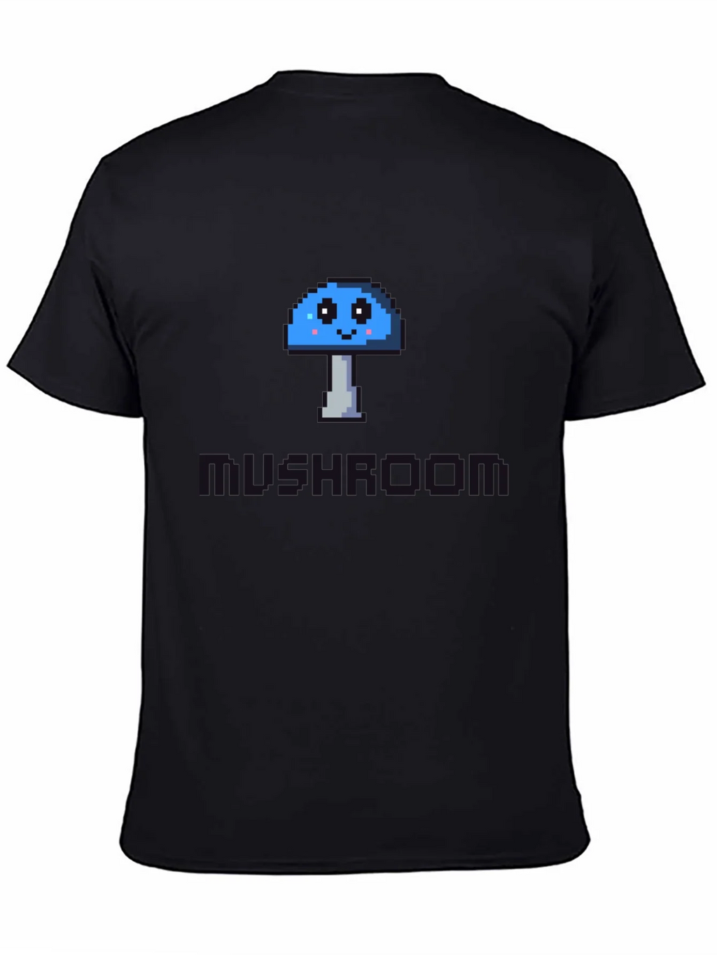 Pixel Mushroom Graphic Tee - Unisex Cotton Blend product image 7