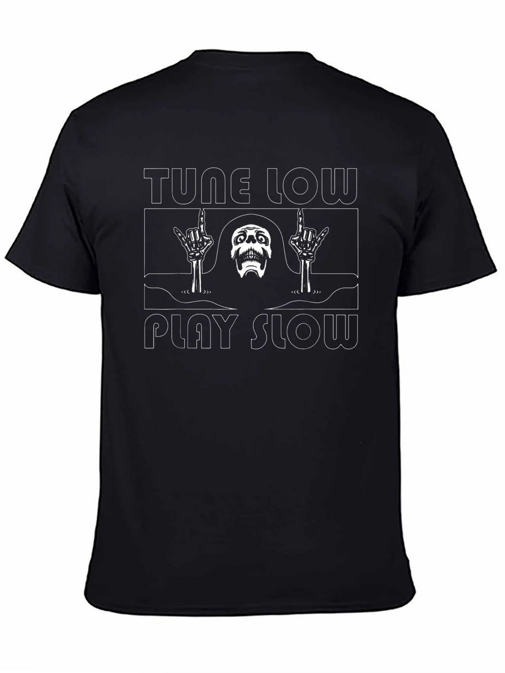 Tune Low Play Slow Graphic Tee - Black product image 5
