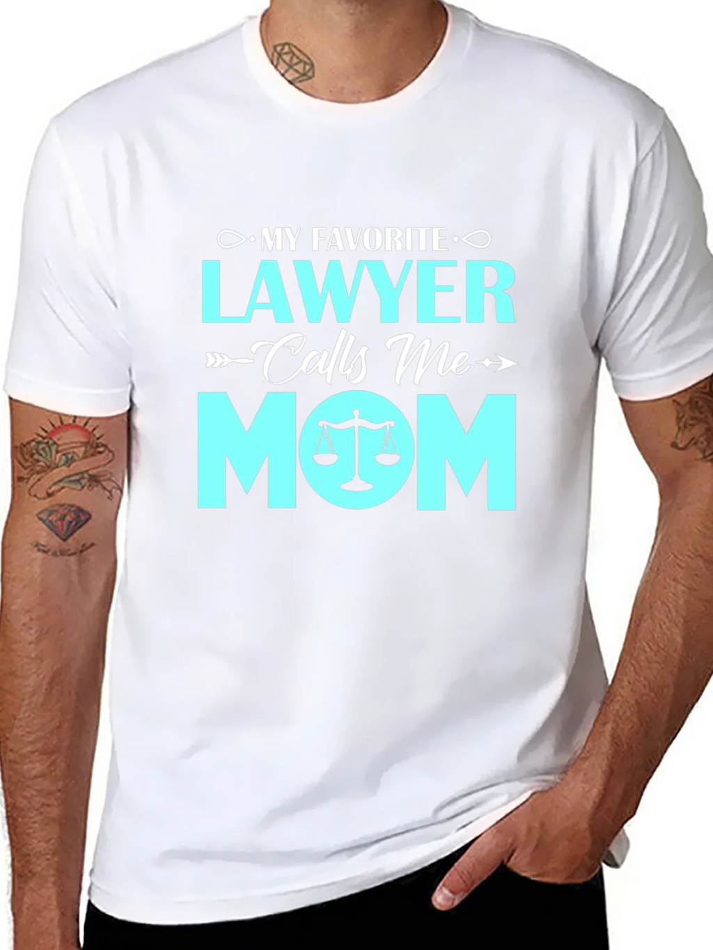 My Favorite Lawyer Calls Me Mom - Graphic T-Shirt product image 8