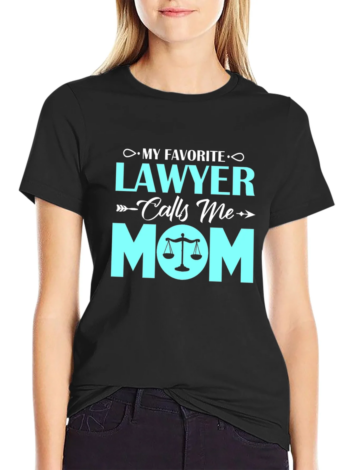 My Favorite Lawyer Calls Me Mom - Graphic T-Shirt product image 4
