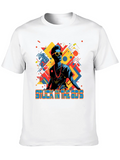 Stuck in the 80s Retro Graphic Tee - Black product image 1