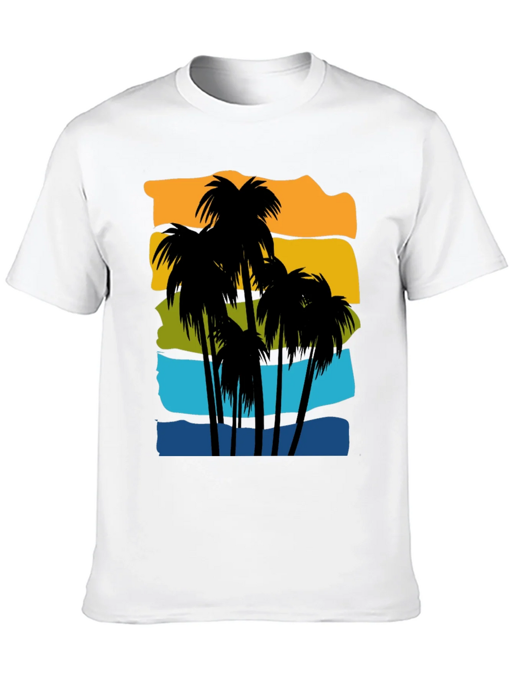 Retro Palm Tree Graphic T-Shirt product image 12