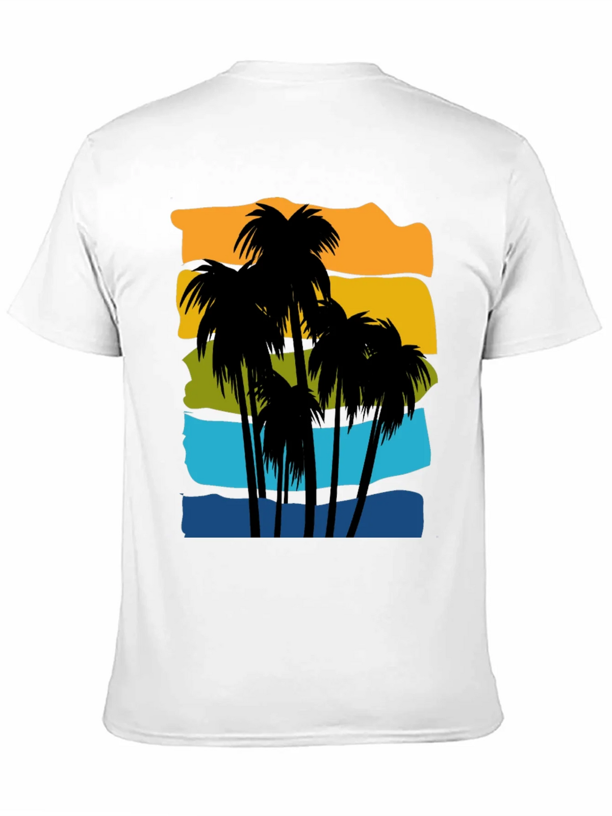 Retro Palm Tree Graphic T-Shirt product image 2