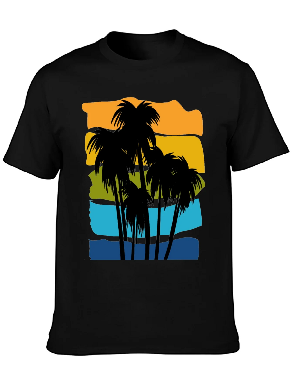 Retro Palm Tree Graphic T-Shirt product image 6