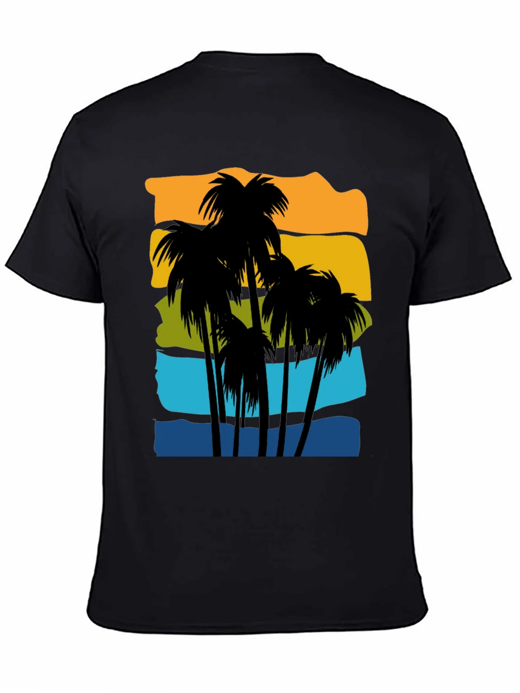 Retro Palm Tree Graphic T-Shirt product image 7