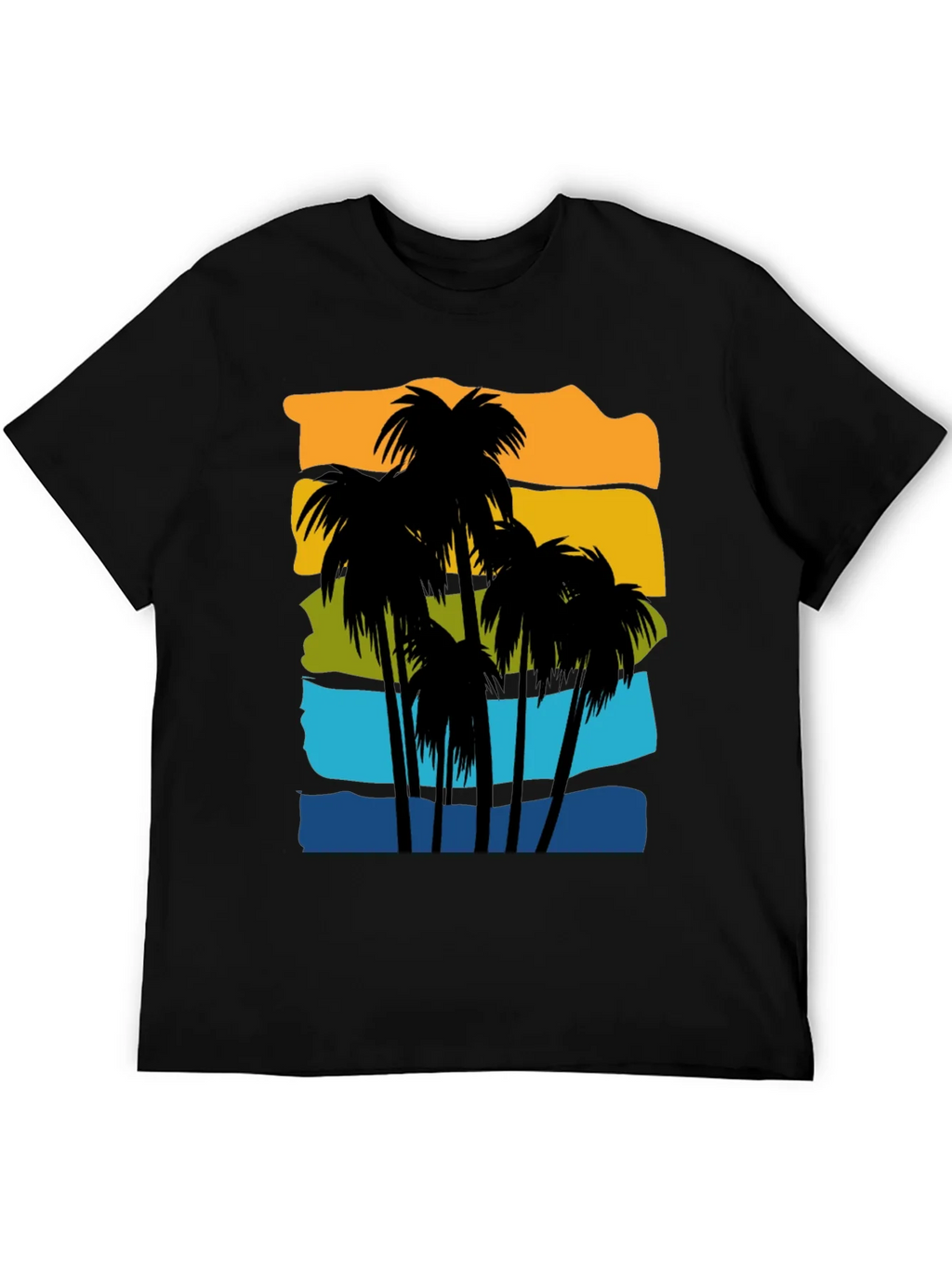 Retro Palm Tree Graphic T-Shirt product image 8