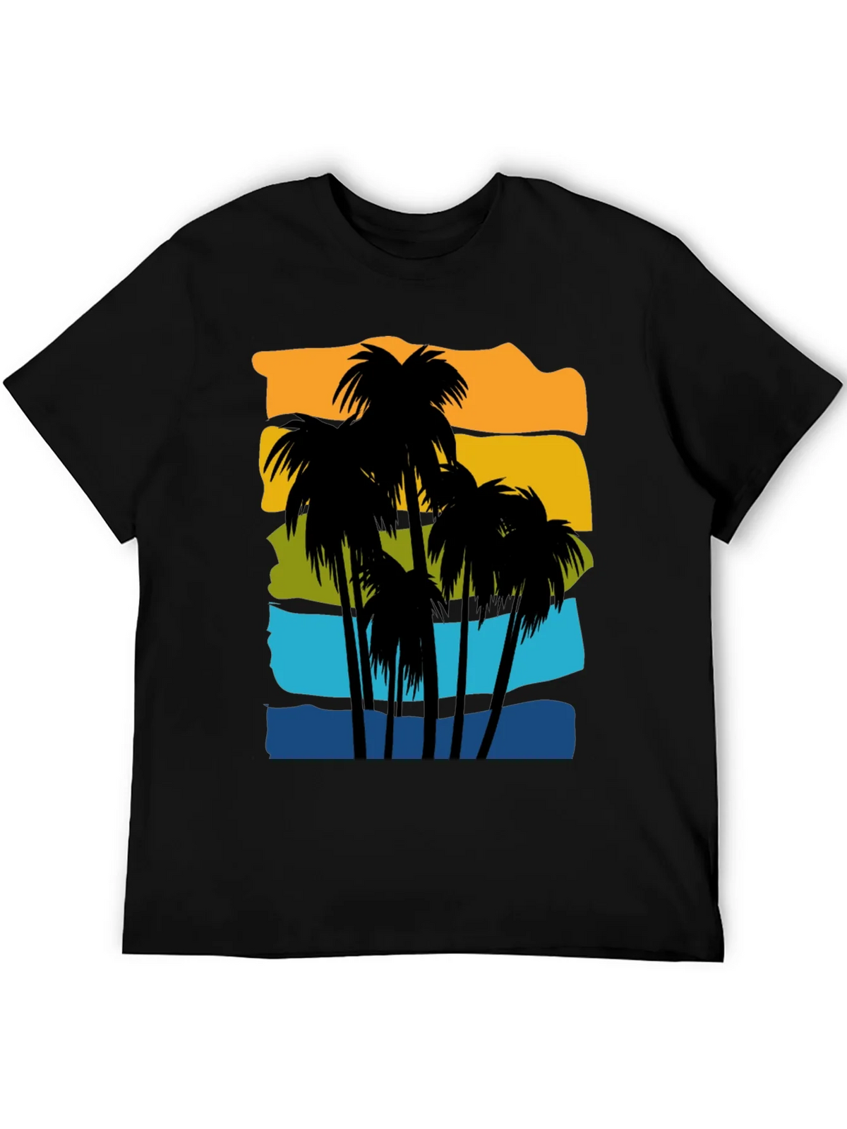 Retro Palm Tree Graphic T-Shirt product image 8