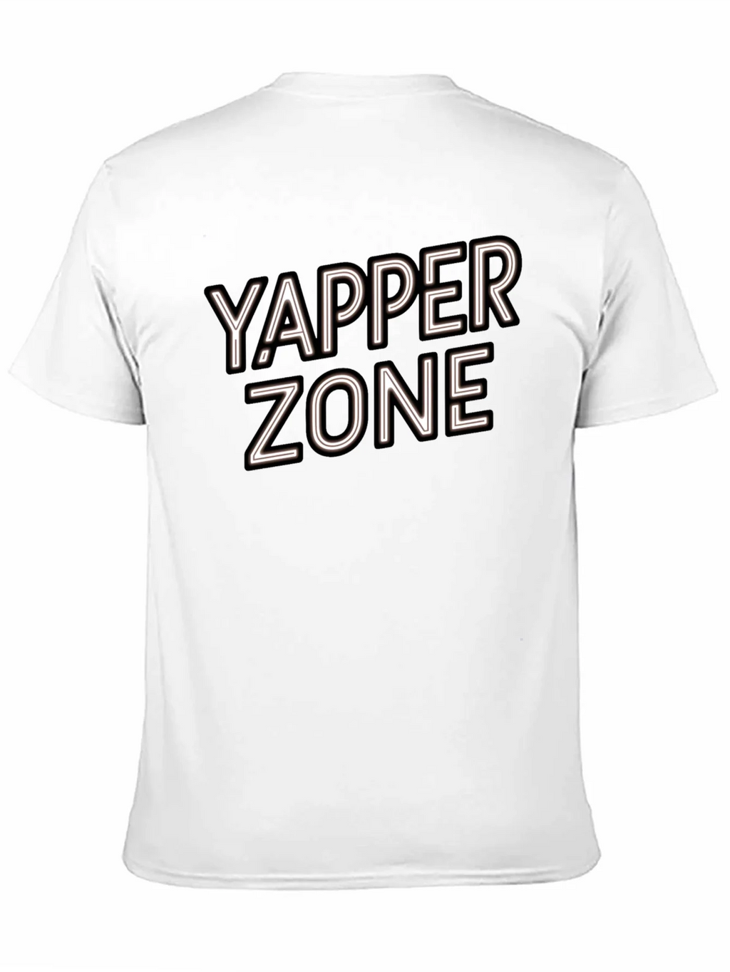 Yapper Zone Black T-Shirt - Casual Style product image 2
