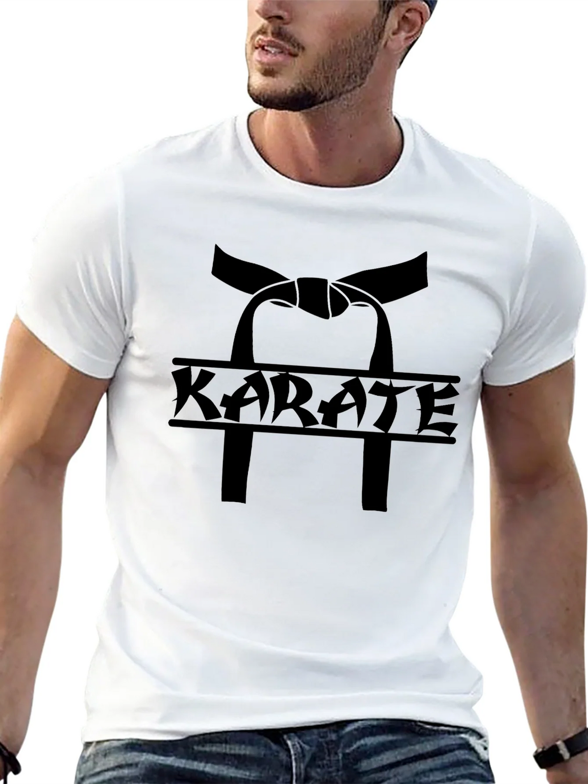 Karate Belt Graphic T-Shirt product image 4