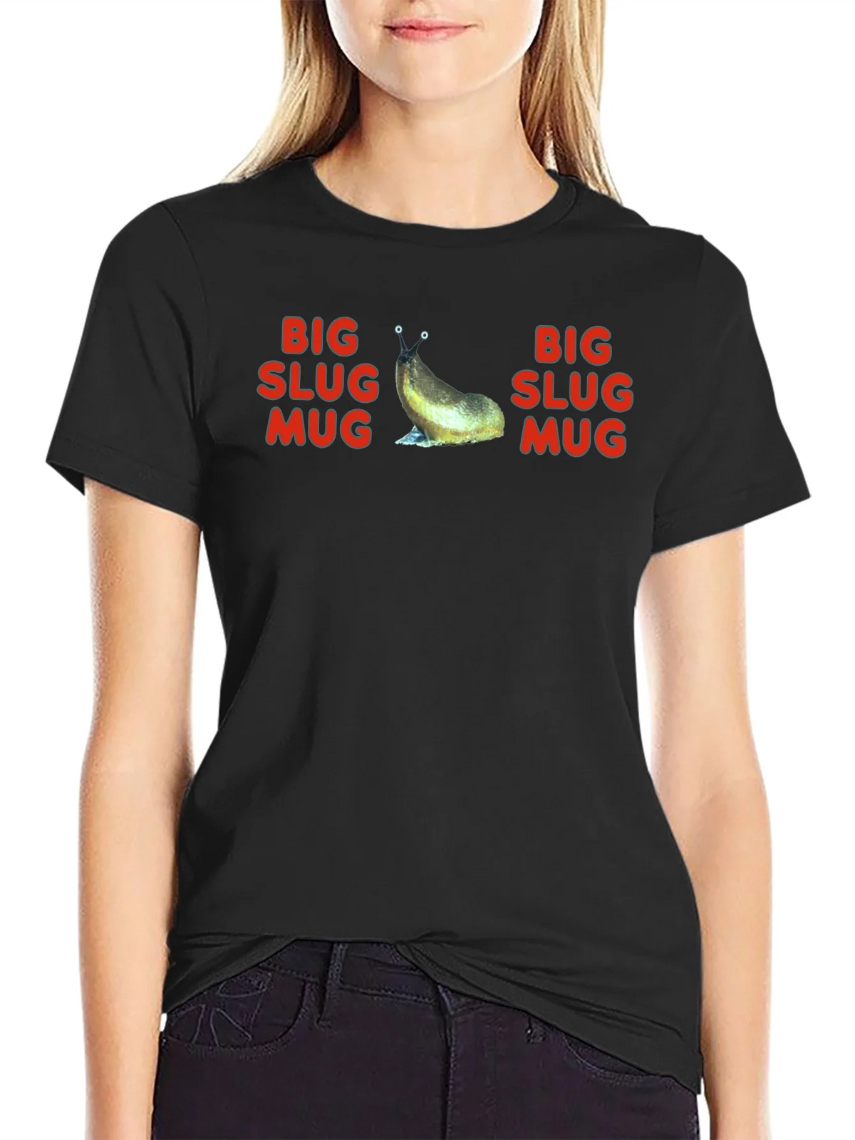 Big Slug Mug T-Shirt - Funny Graphic Tee