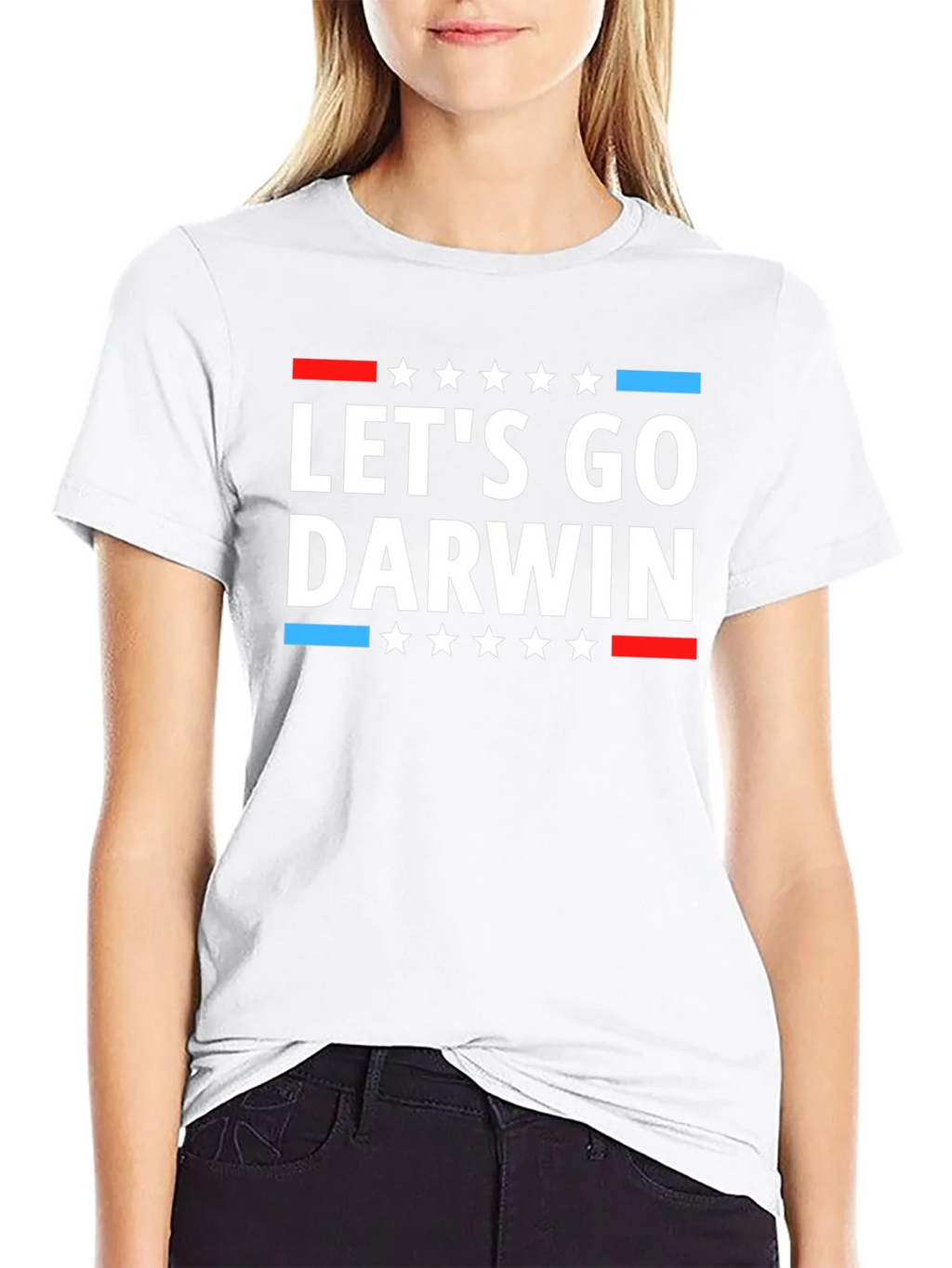 Lets Go Darwin T-Shirt Political Humor Tee product image 11