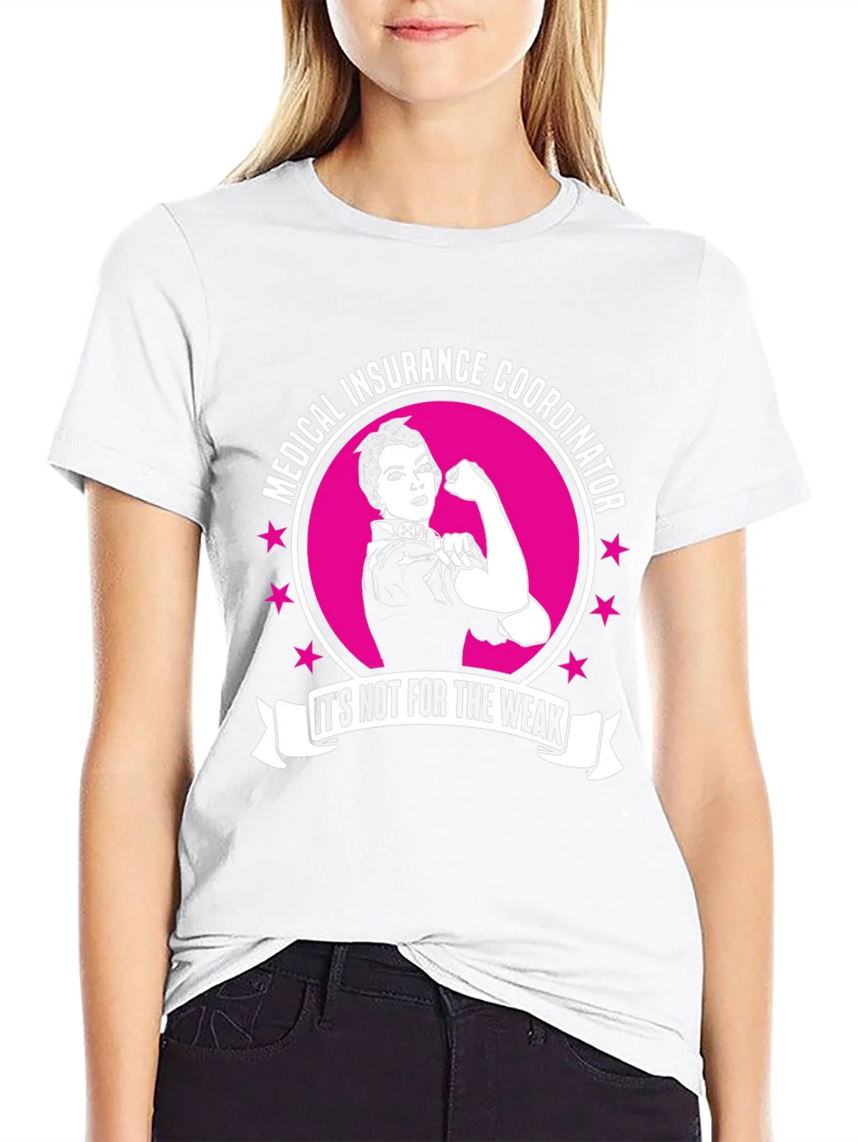 Medical Insurance Coordinator T-Shirt - Strong Woman Design product image 11