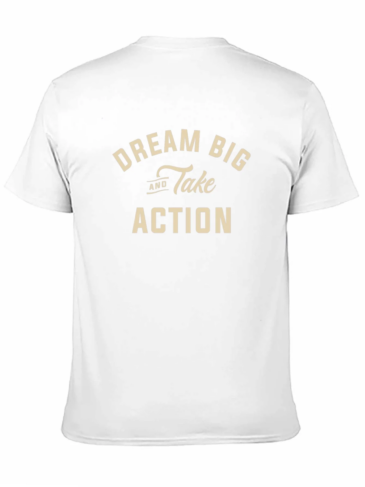 Dream Big and Take Action Black T-Shirt product image 2