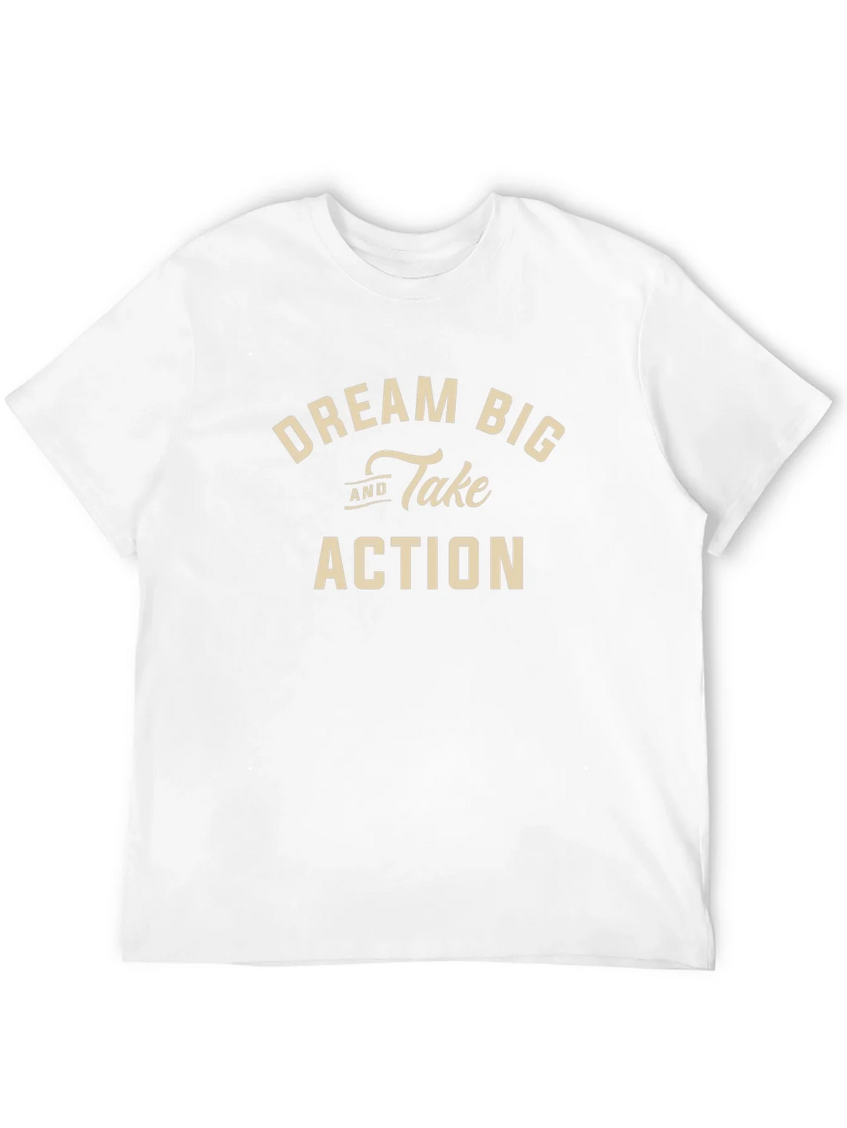 Dream Big and Take Action Black T-Shirt product image 3