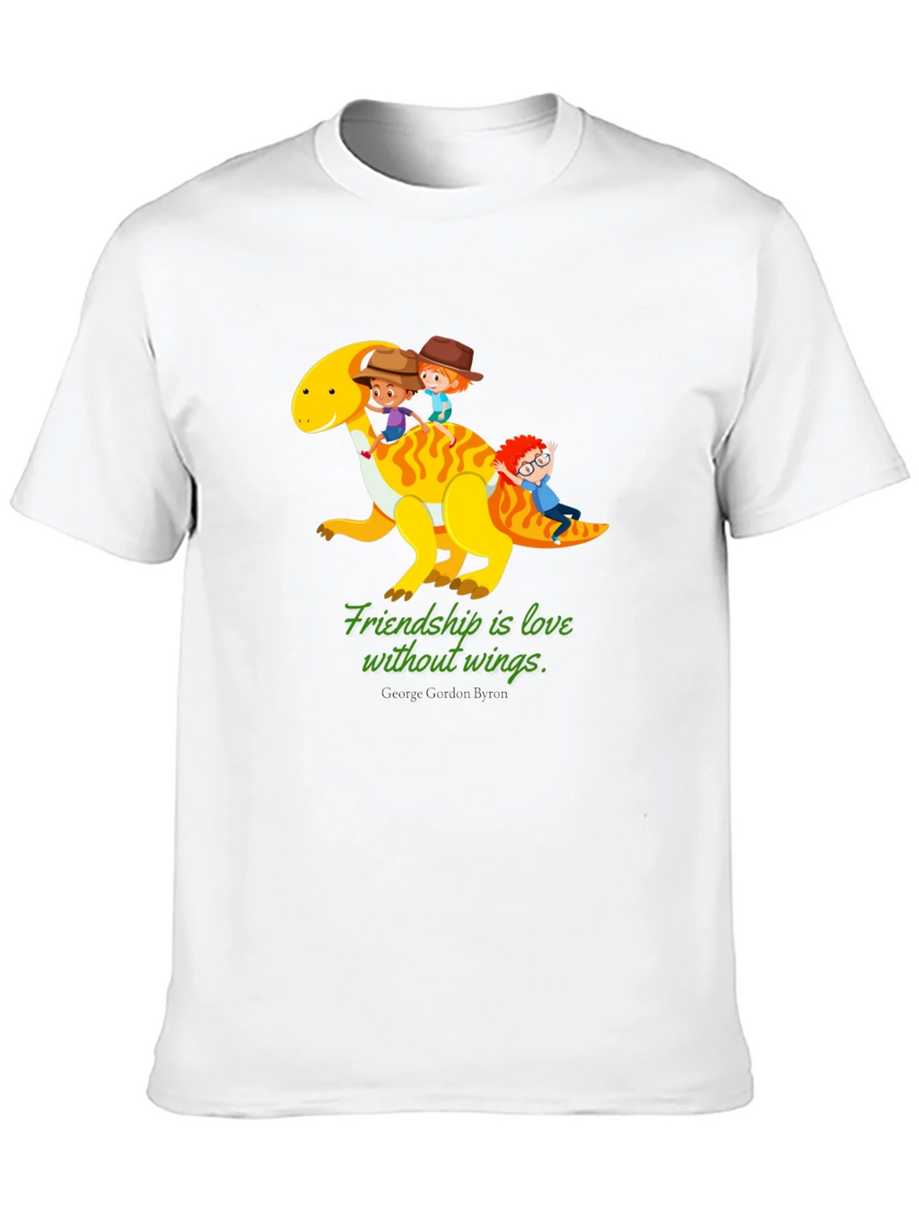 Friendship Dinosaur Kids Black Graphic T-Shirt product image 7