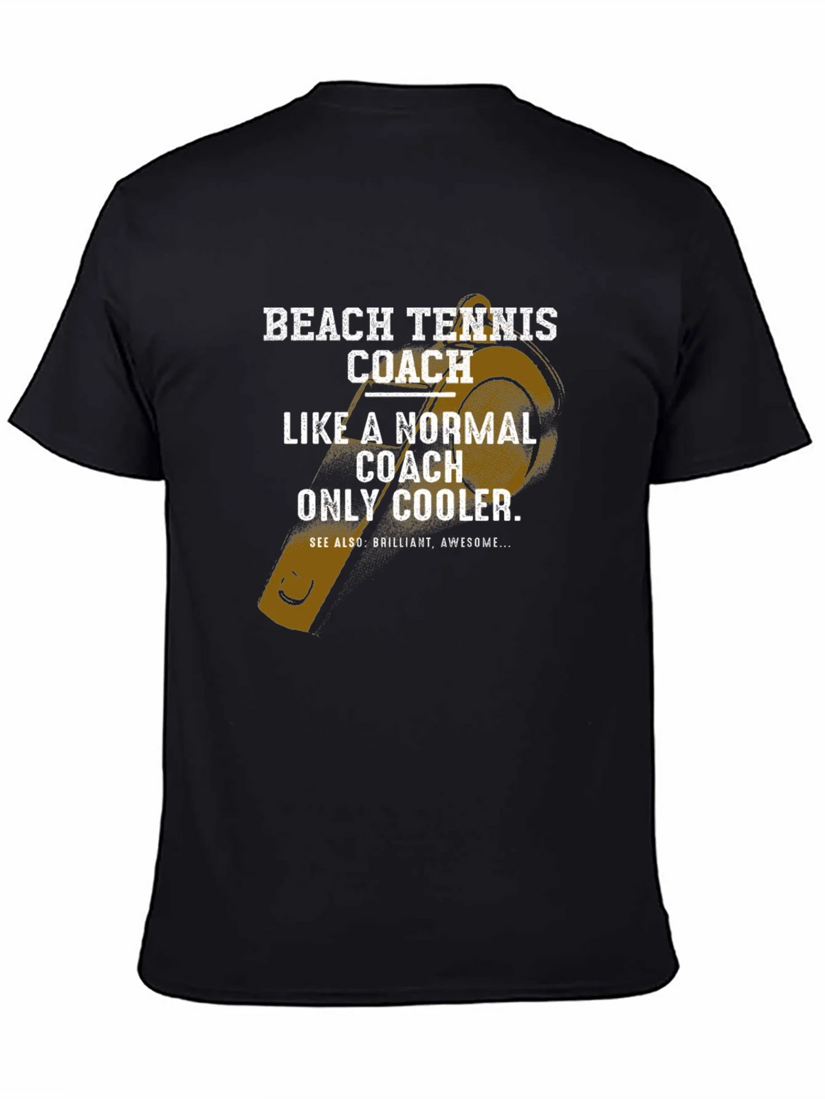 Beach Tennis Coach T-Shirt - Cool & Unique Design product image 7