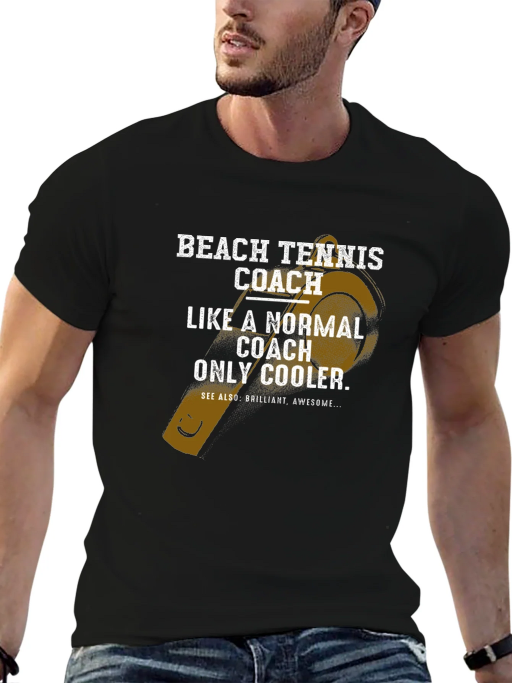 Beach Tennis Coach T-Shirt - Cool & Unique Design product image 9