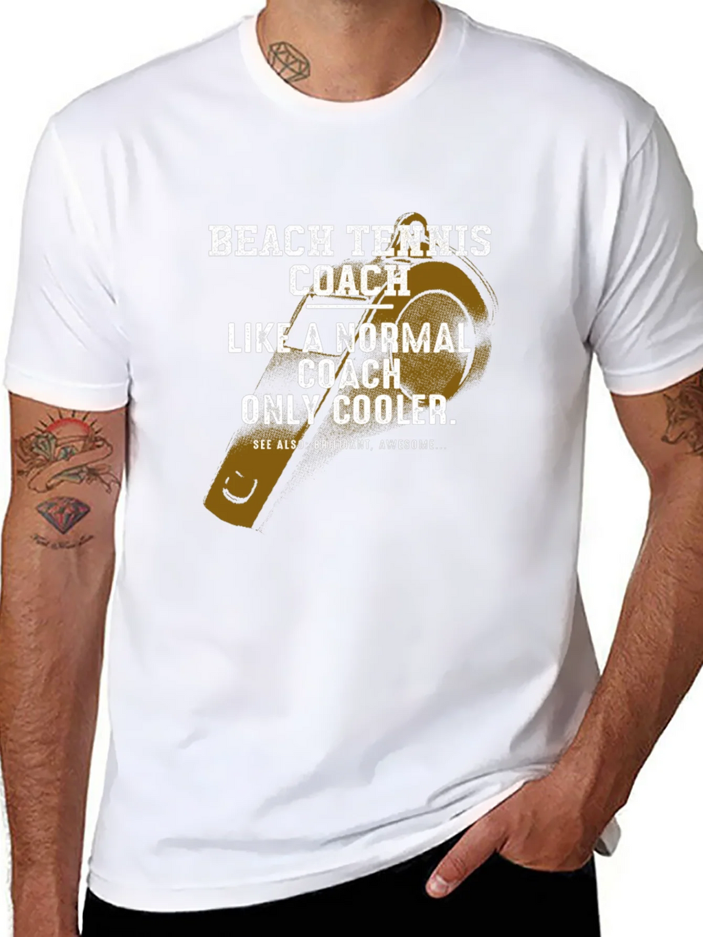 Beach Tennis Coach T-Shirt - Cool & Unique Design product image 10