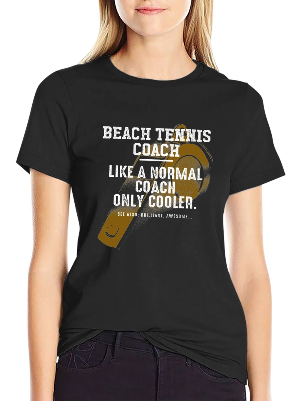 Beach Tennis Coach T-Shirt - Cool & Unique Design product image 5