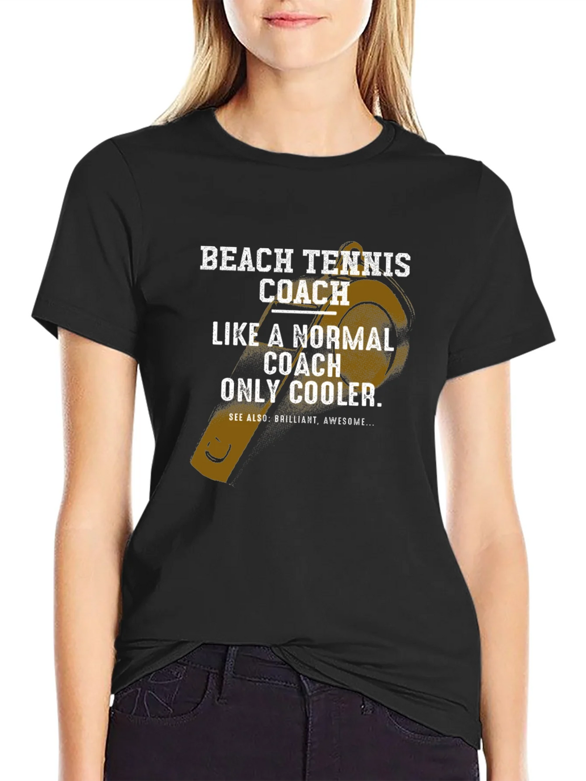 Beach Tennis Coach T-Shirt - Cool & Unique Design product image 5
