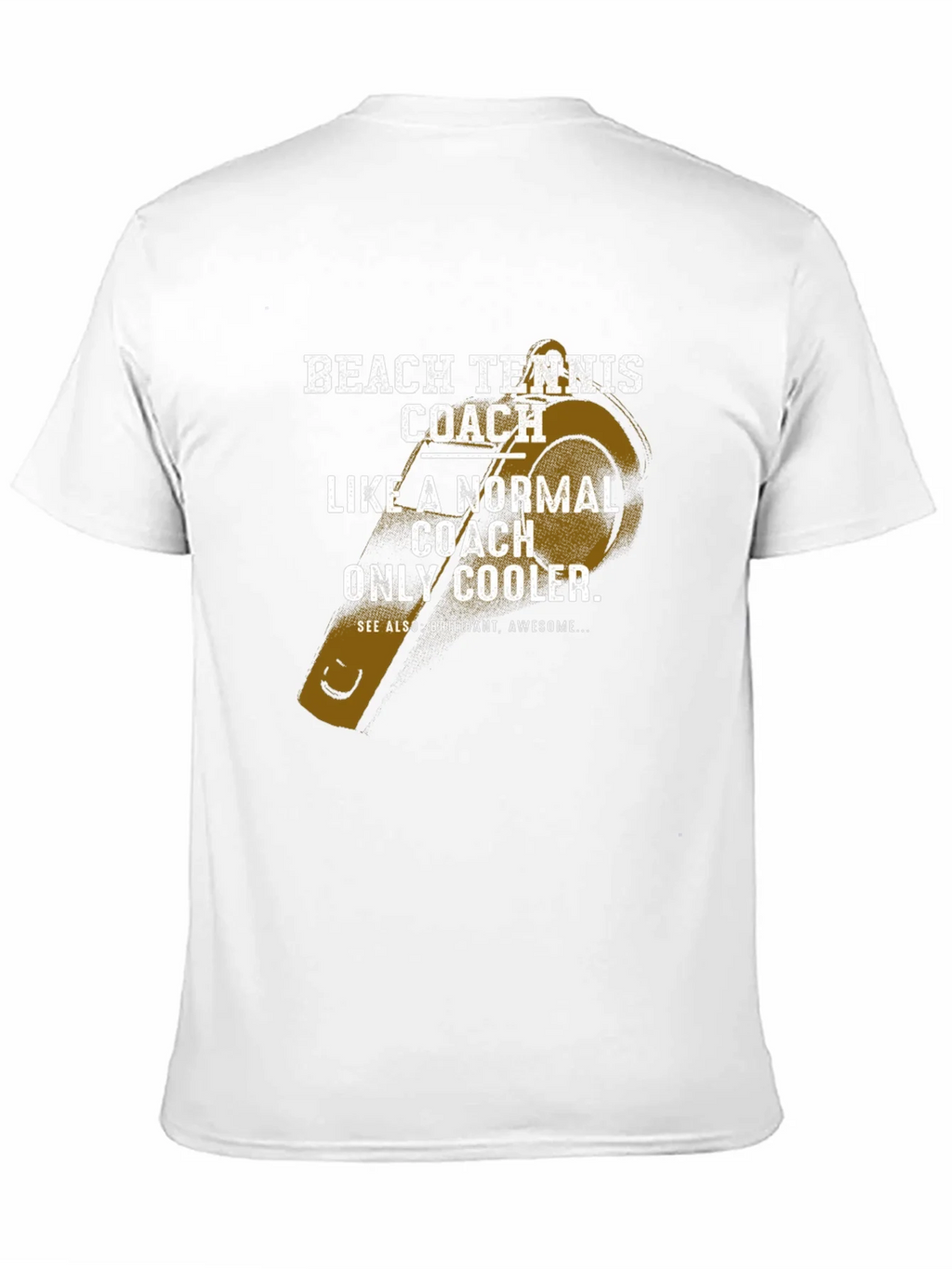 Beach Tennis Coach T-Shirt - Cool & Unique Design product image 2