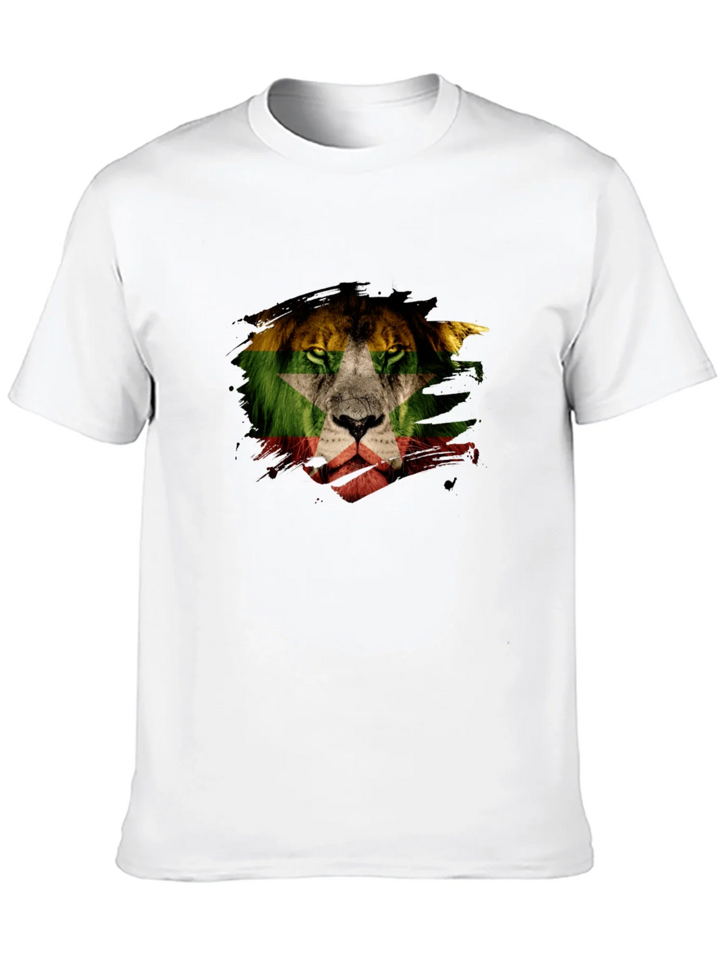 Lion Flag Graphic T-Shirt - Modern Style product image 12