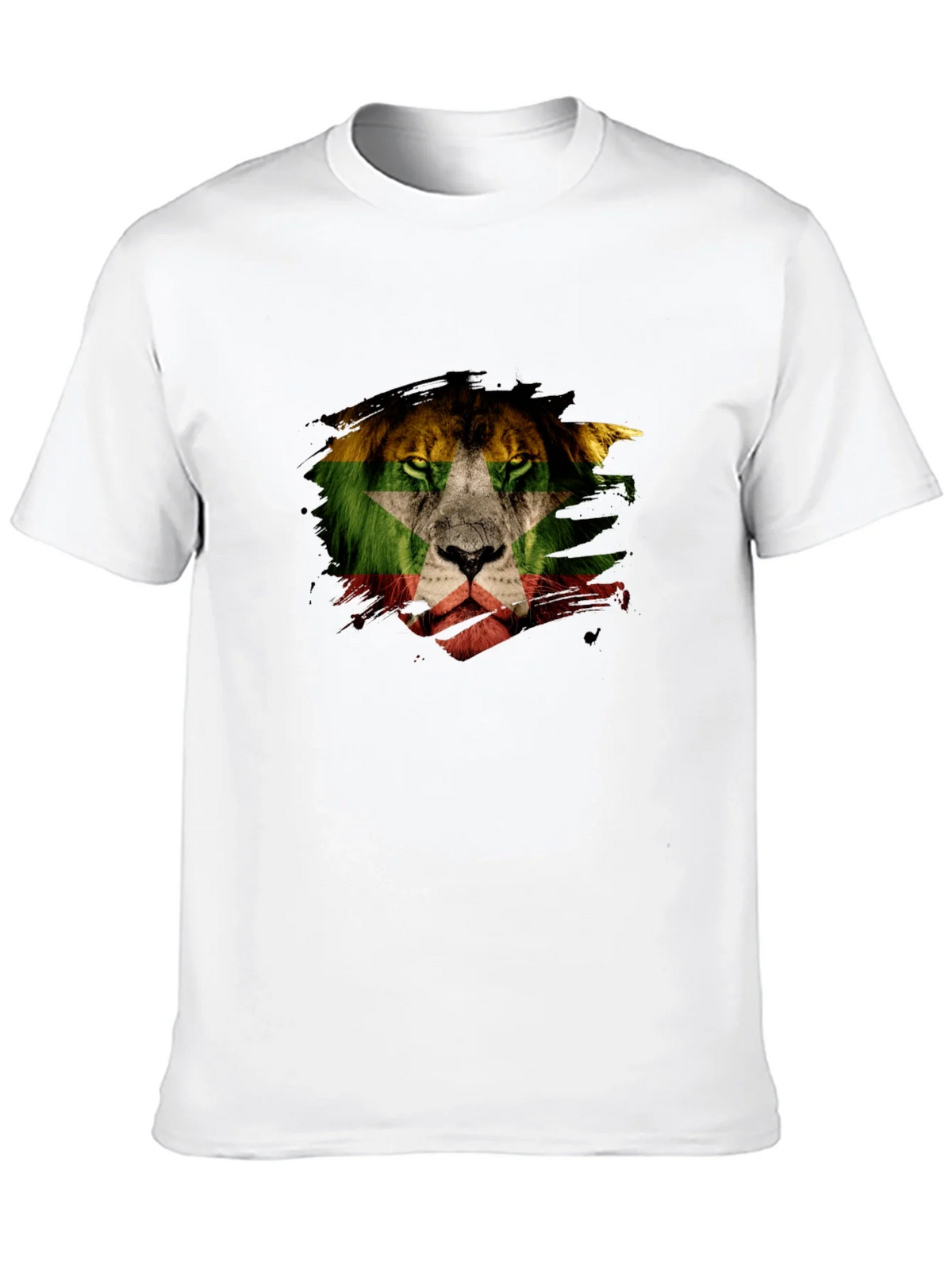 Lion Flag Graphic T-Shirt - Modern Style product image 12